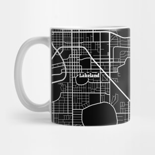 Lakeland Florida Map | Map Of Lakeland Florida | Lakeland Map Mug